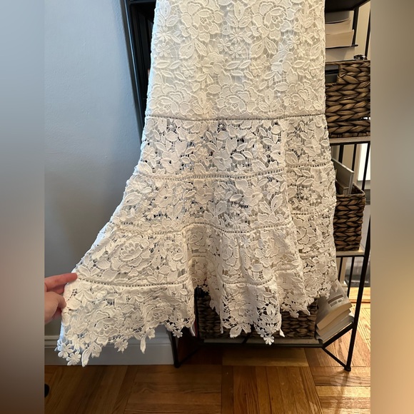 NWT White lace Joie Celedonia dress, size 0. Never worn. Bridal! - Picture 5 of 8